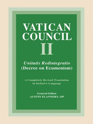 cover image of Unitatis Redintegratio